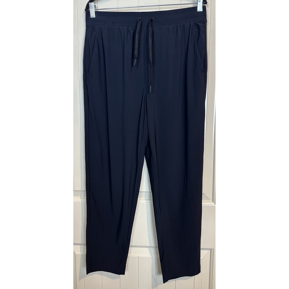 Kirkland Ladies Active Lightweight Joggers Black Pants Sz L GUC Stretch Athletic